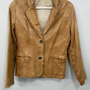 Blue Willi’s Leather Jacket